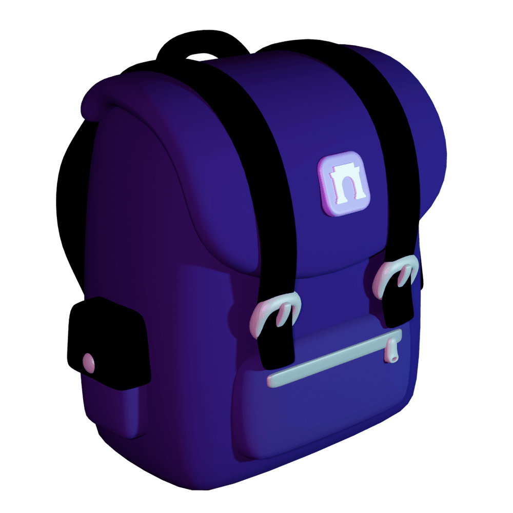 Blobs x Farcaster Backpack 75/100
