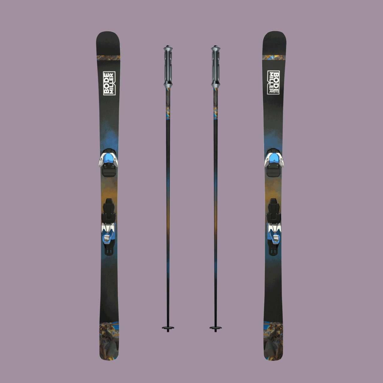 Bode Miller Ski Set (Series 1) #0041