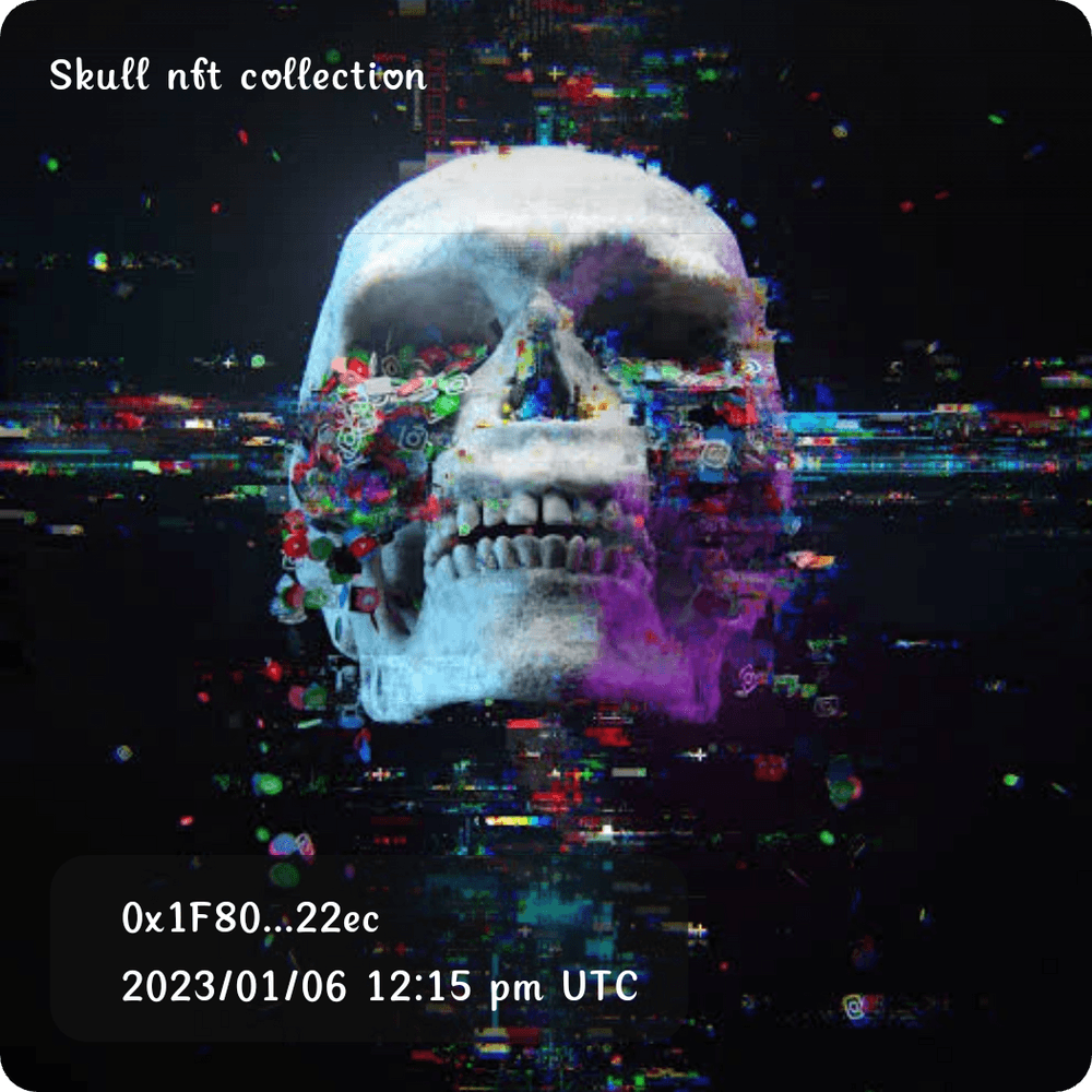 Skull nft collection