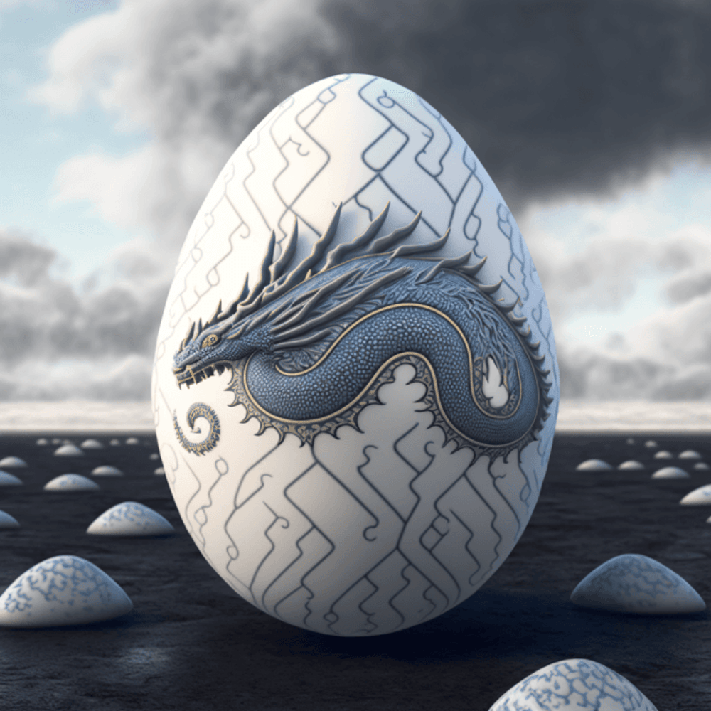 Storm Dragon Egg #10