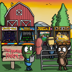 The Arcade Farm logo