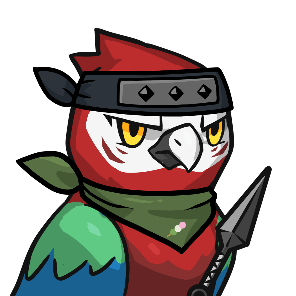 Narukami-Scarlet macaw #04732