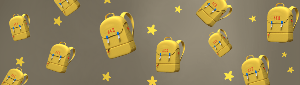 Aku's Yellow Backpack