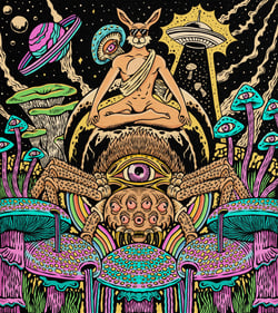 Psychedelia Pop Art