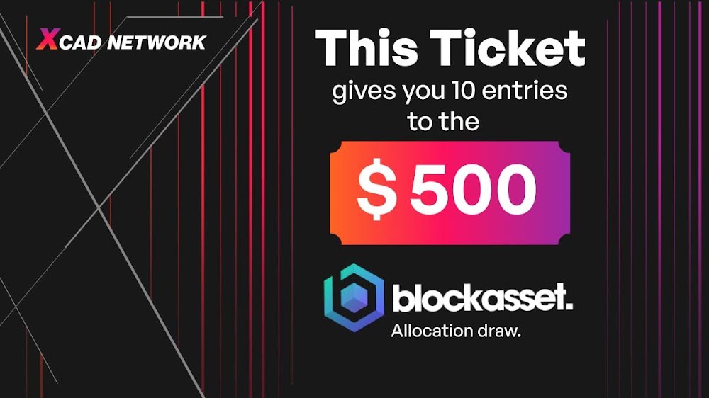 x10 $500 Blockasset Allocation Ticket