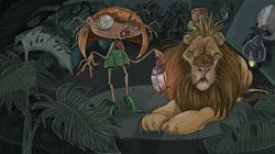  MAD GIRL  ILLUSTRATION