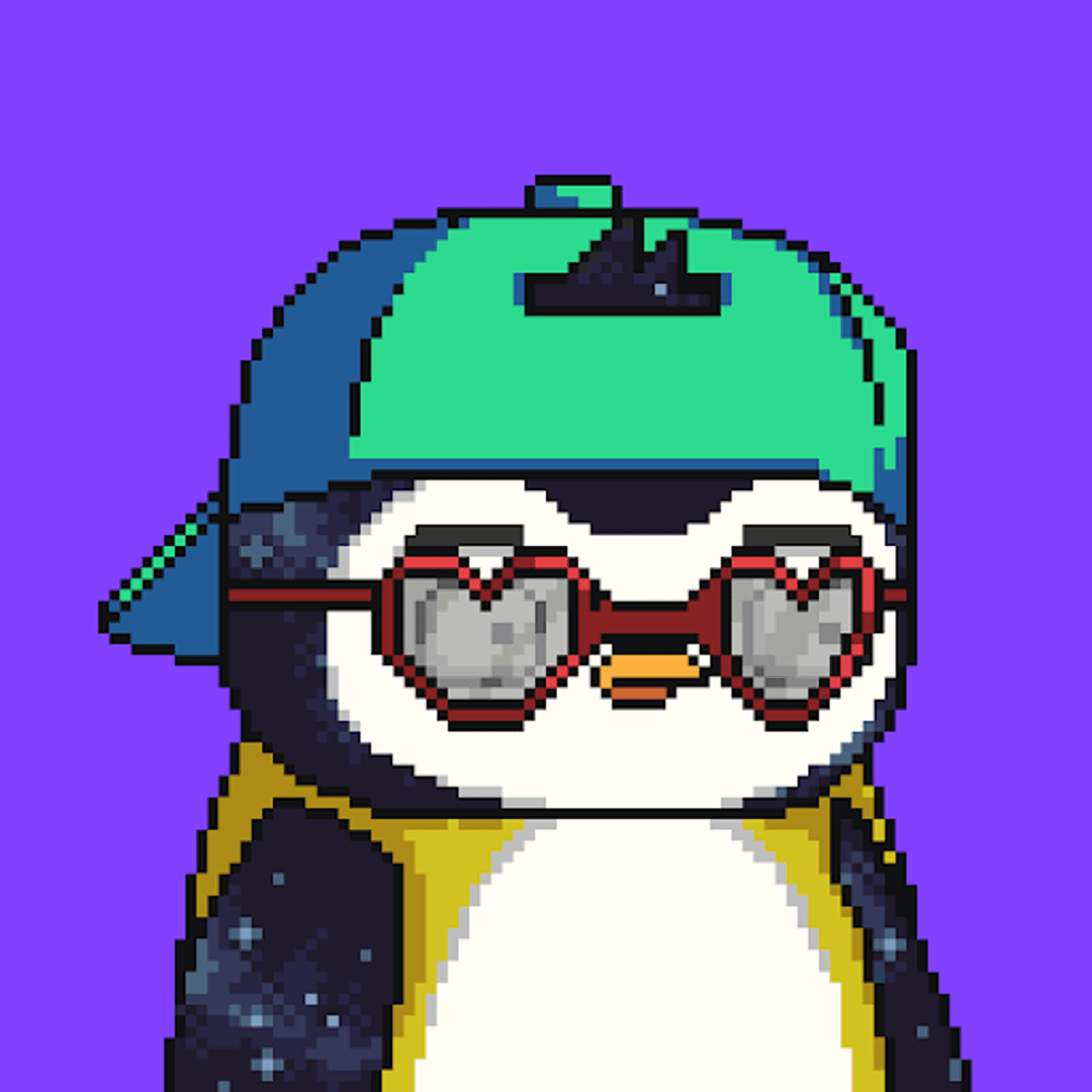 Pudgy Peaceful Penguin #2099