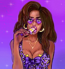 GLITCHER GIRLS