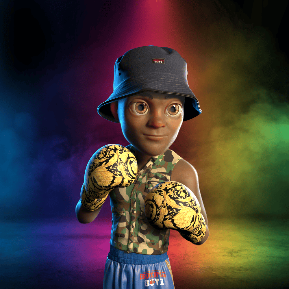 Boxing boy #4687