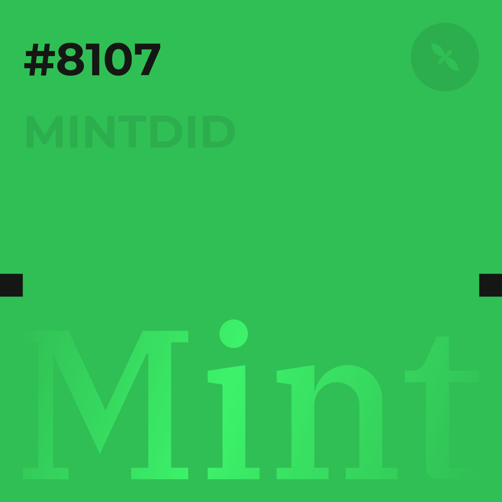 MintID #8107