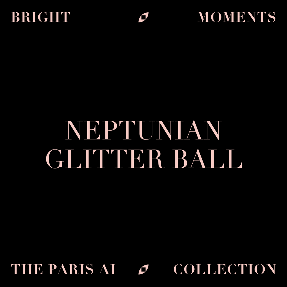 Bright Moments Paris | Neptunian Glitter Ball Mint Pass
