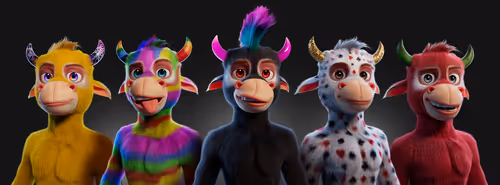 Bulls and Apes Project - Teen Bulls