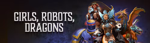 Girls, Robots, Dragons