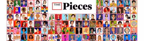 TIMEPieces Long Neckie Women of the Year by Nyla Hayes