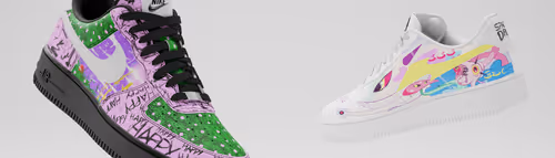 Space Drip Forging - RTFKT Space Drip x Nike Air Force 1