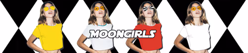 Moongirls by Emanuele Ferrari