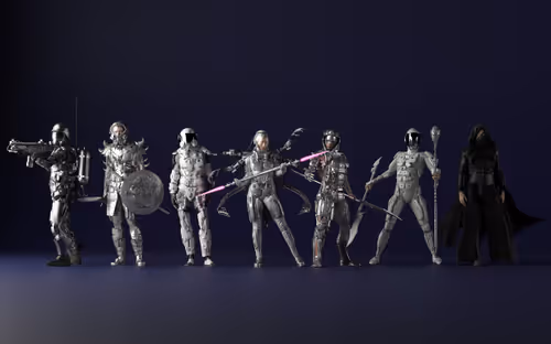 Galaxy Extras - Special Edition Warriors