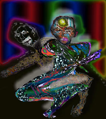 HAFFTKA COMPUTER PAINTINGS 1996-2001