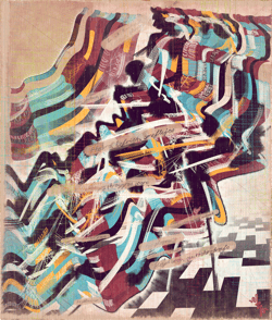 Amplitudes of Canvas by Harvey Rayner