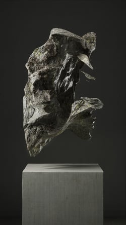 ULTRASOUND DATA SCULPTURES #10