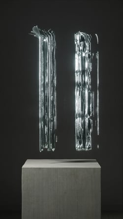 ULTRASOUND DATA SCULPTURES #87