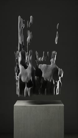 ULTRASOUND DATA SCULPTURES #2