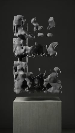 ULTRASOUND DATA SCULPTURES #50