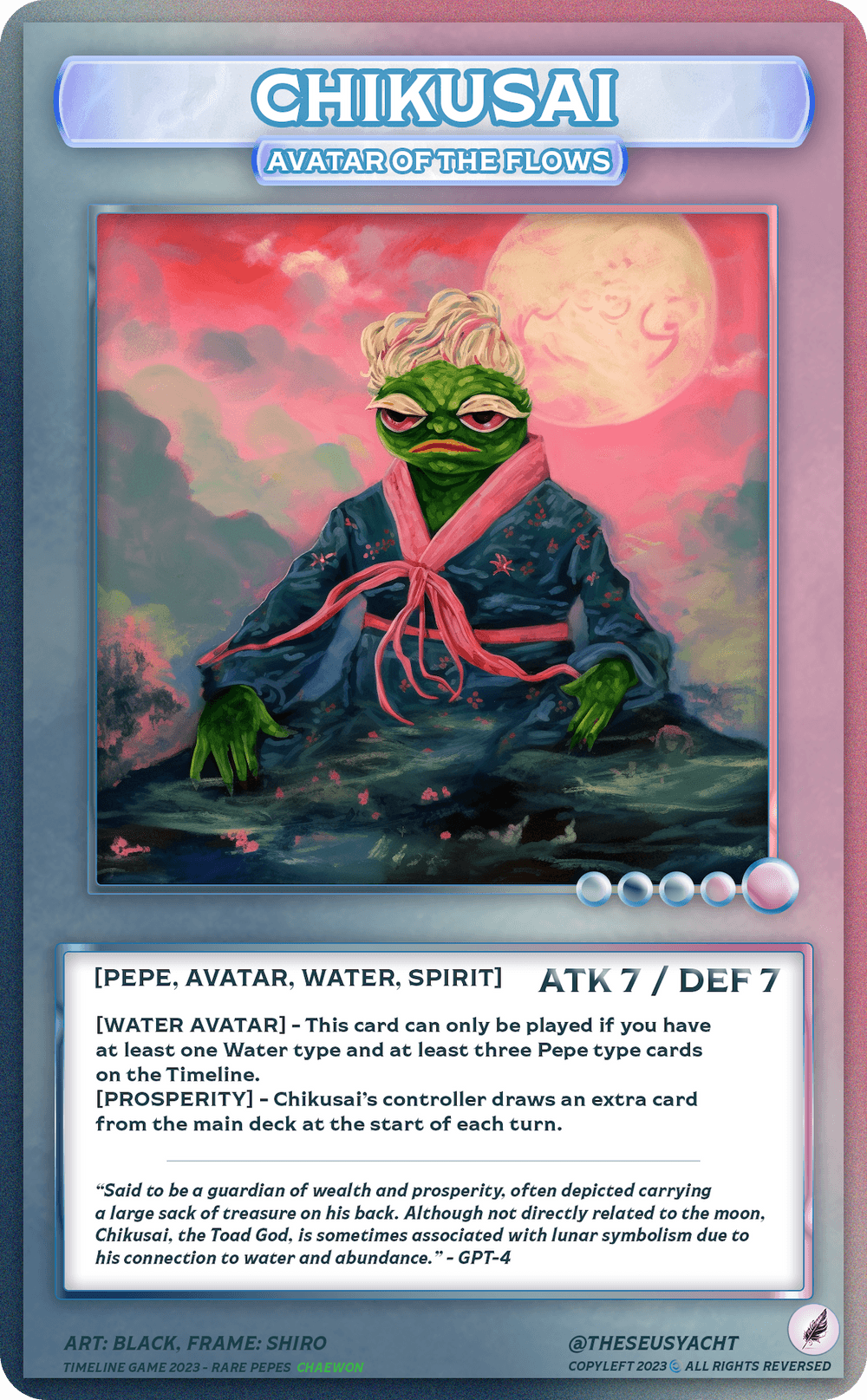 Timeline Game: Rare Pepes #153
