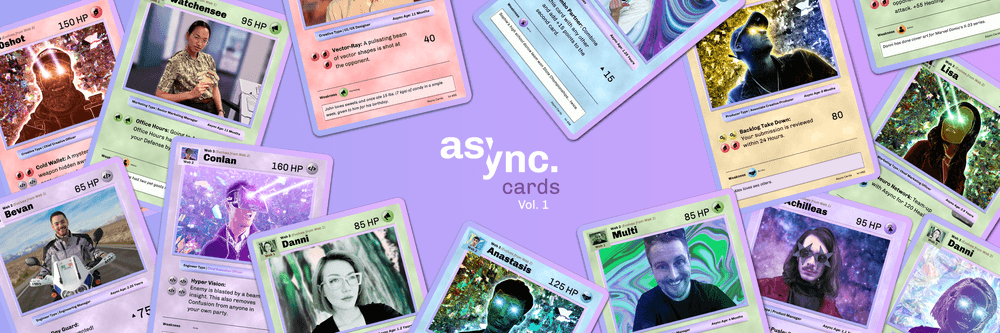 Async Cards | Vol. 1