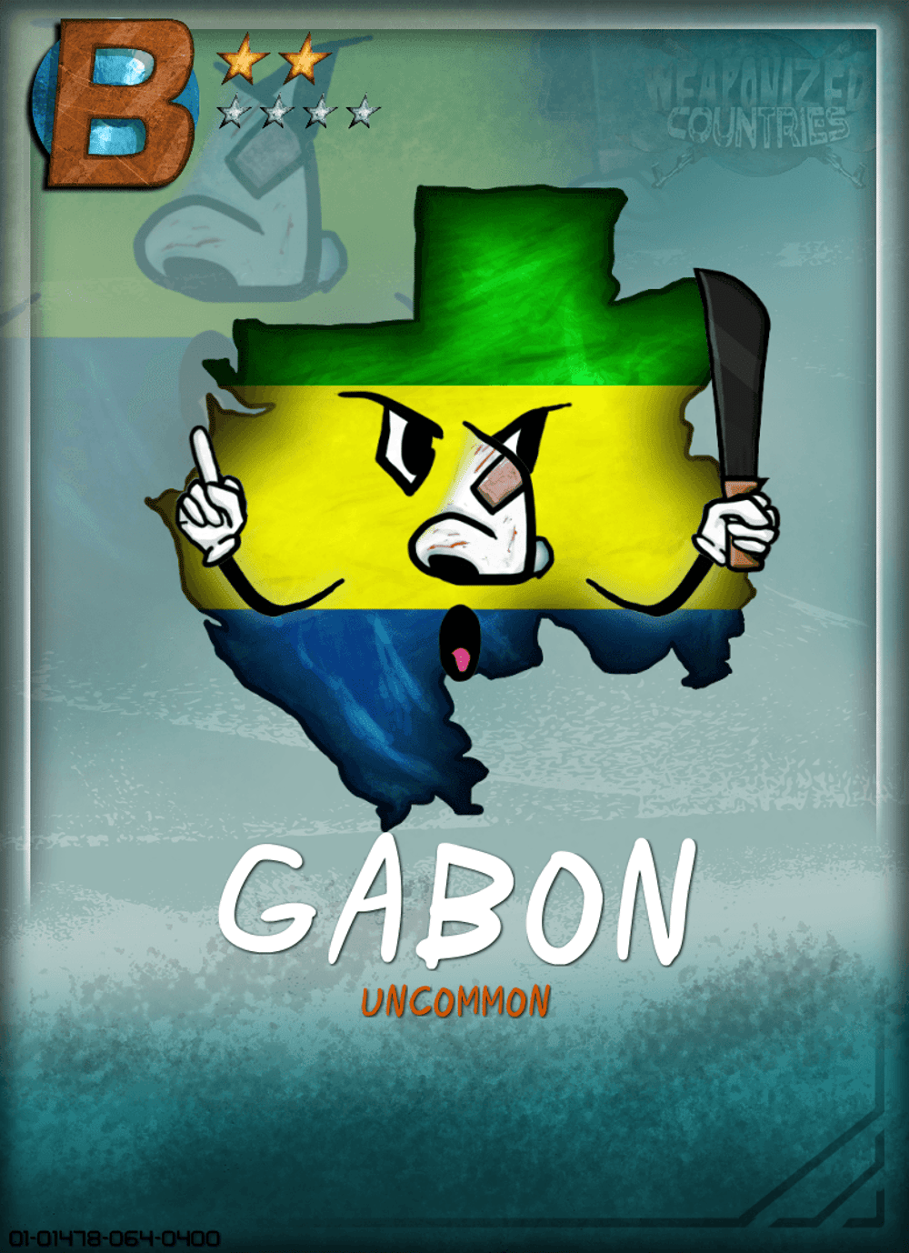 Weaponized Countries #1478 Gabon