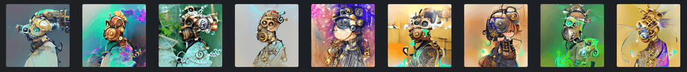 Steampunk AI Mutants