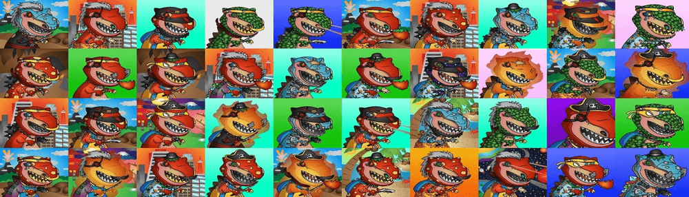 DinoFamily Tyrannosaurus NFT