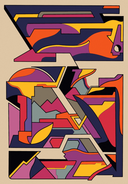 Geometric Comics