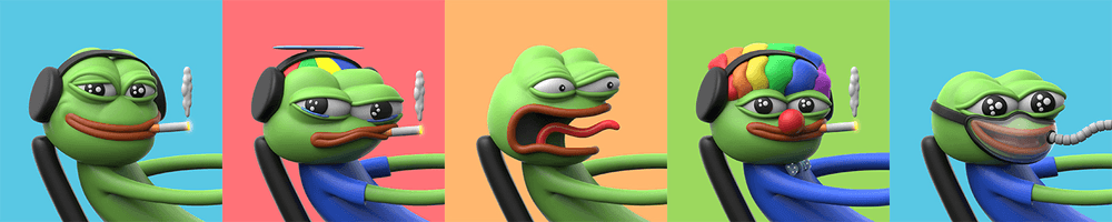 Pepe in Wonderland by 3DPunks