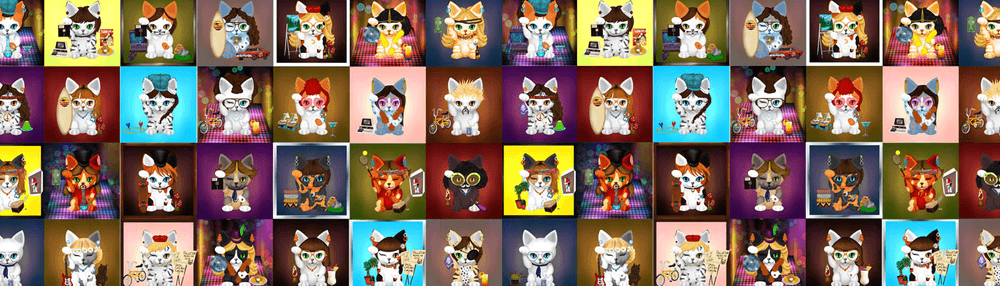 Retro Cats