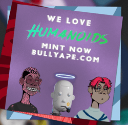 Bully Apes Flyer - The Humanoids