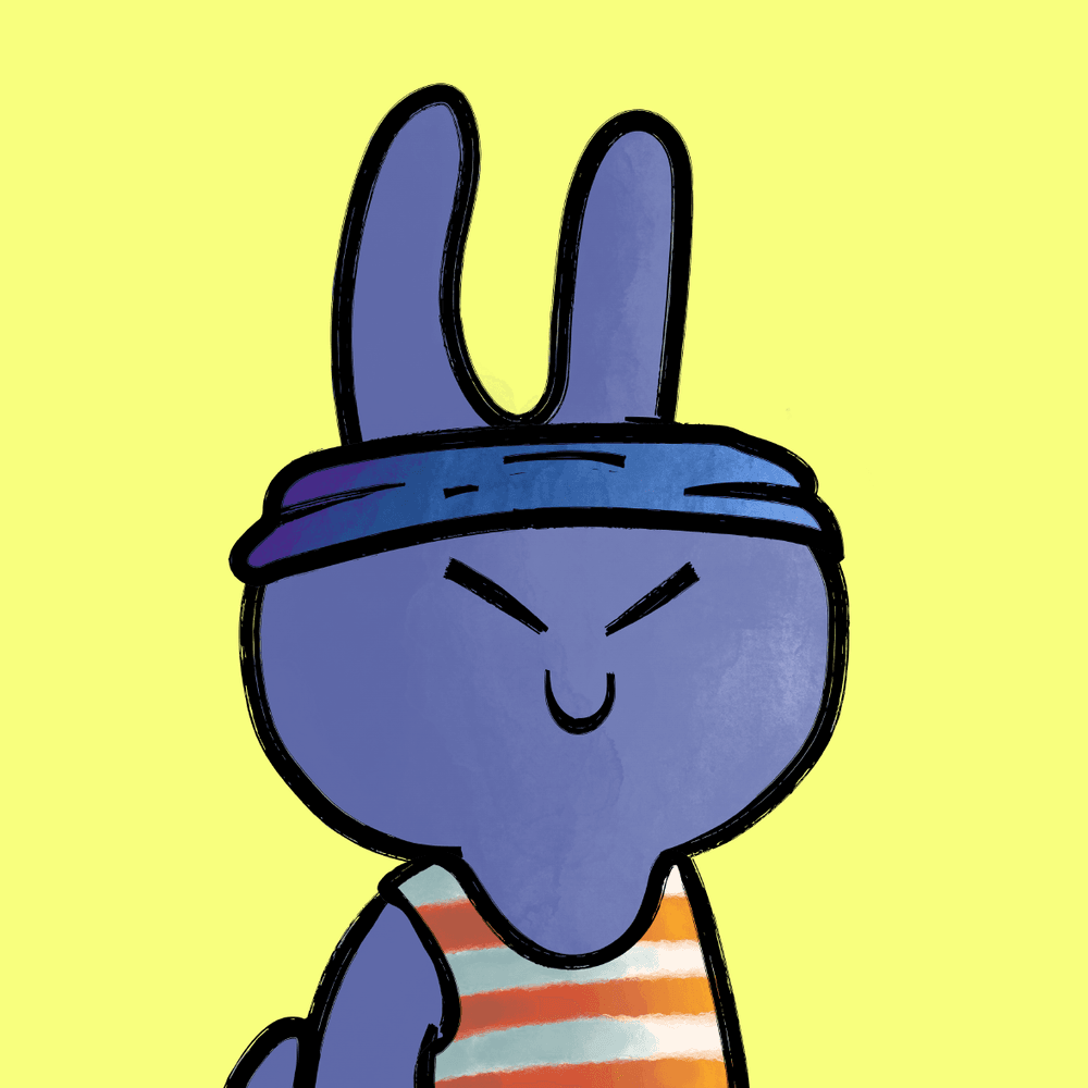 Happy Bunny #7729