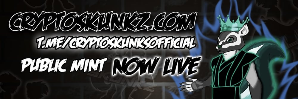 CryptoSkunkz Official NFT Collection