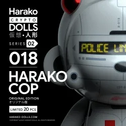Harako Dolls • Series 02 • #018 - Harako Cop