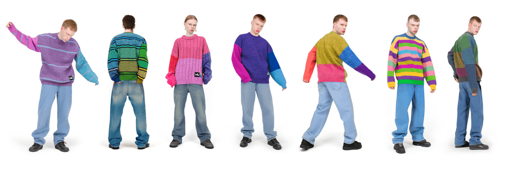 ODDS by Tribute Brand X Chromie Squiggle X Waste Yarn Project