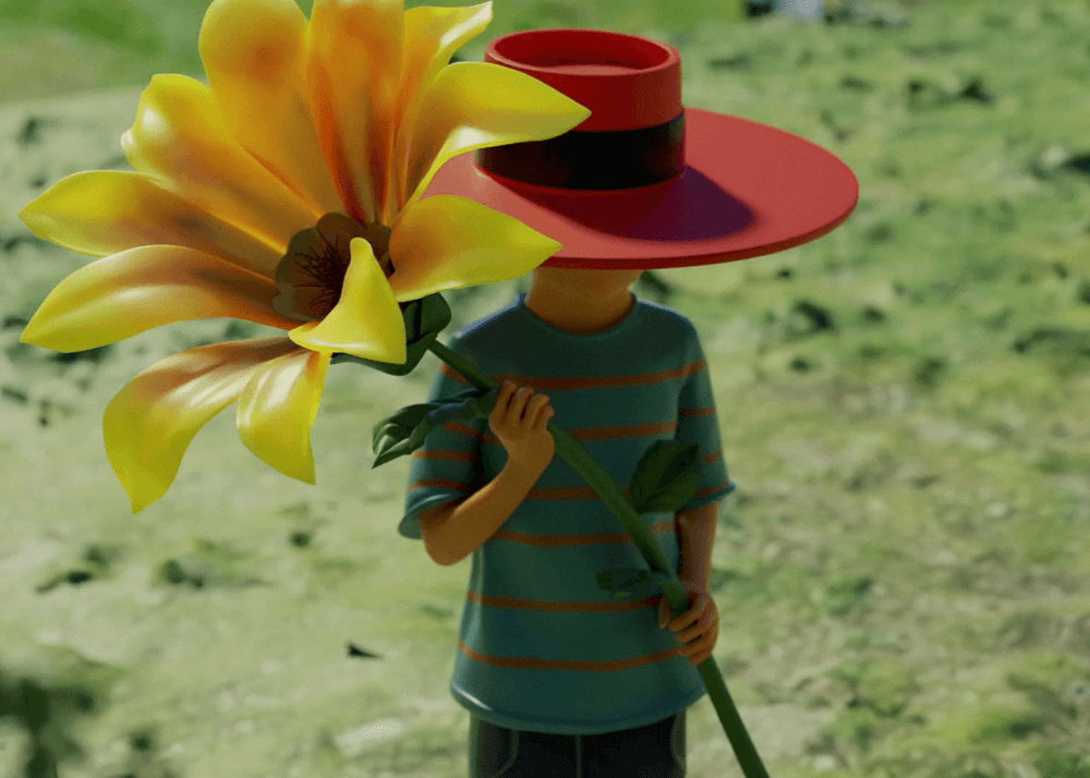 Una Flor Amarilla - A Yellow Flower