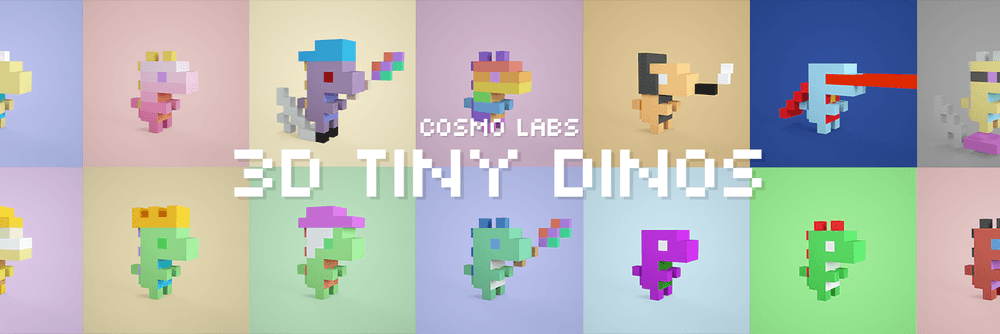 3D tiny dinos