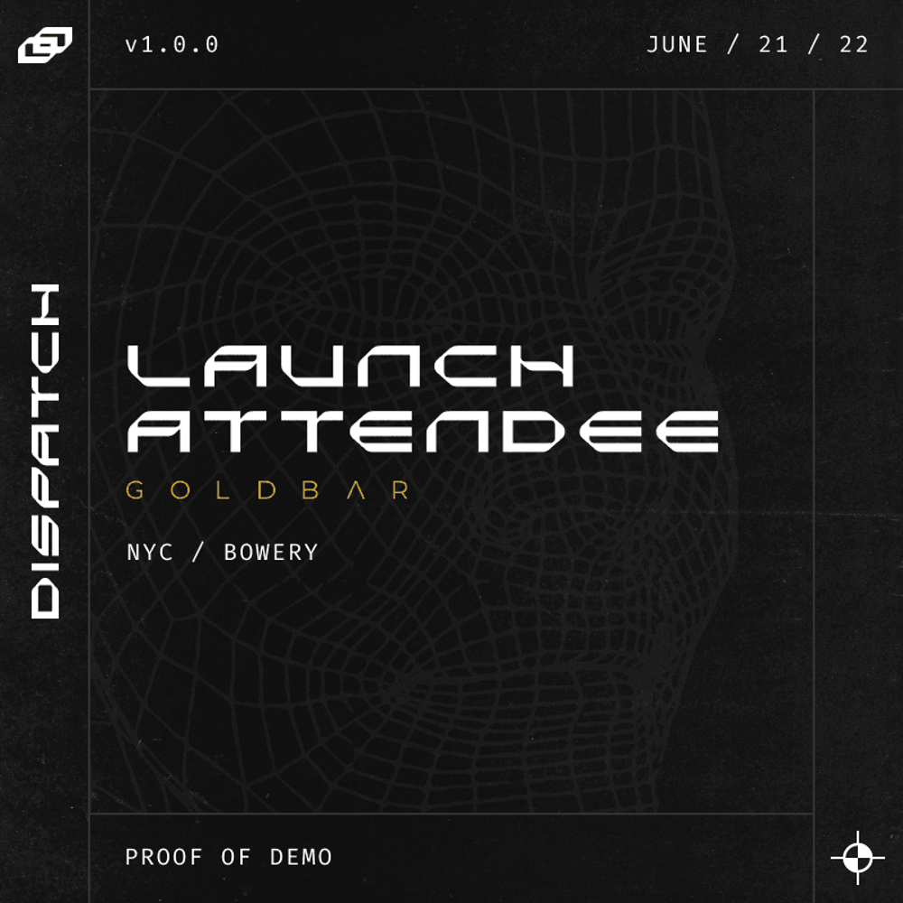 Dispatch.xyz Launch Event