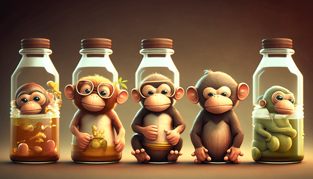 Bottle Apes Genesis