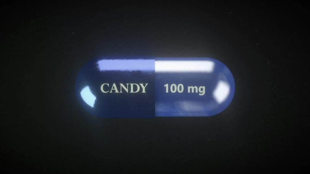 Blue Candy Pill