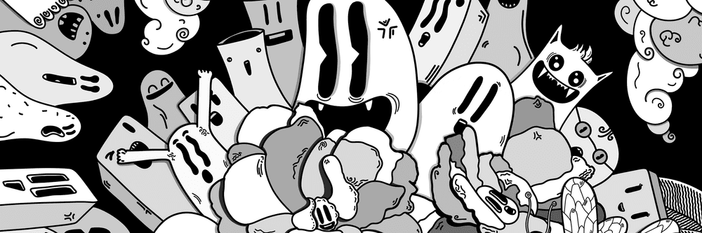 Monochromatic Stories by Candan