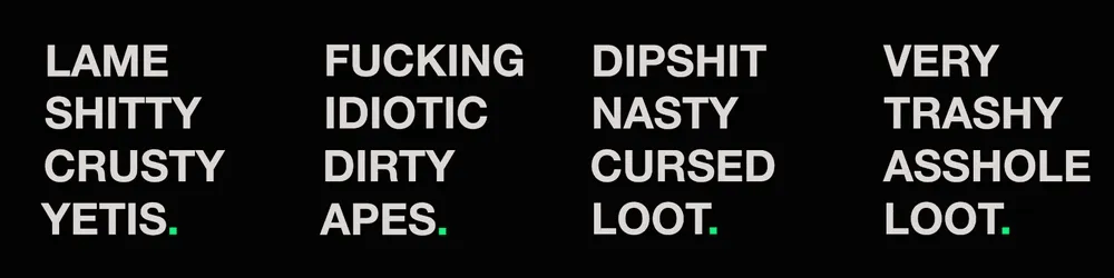 FUCK LOOT