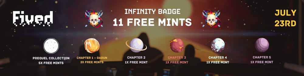 Fived Infinities - Infinity Badge