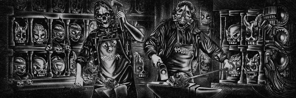 Not Skullbot Biker Gang