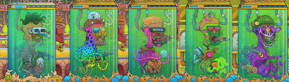 Mutant Punks Larvae